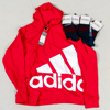 Hoodie, Adidas, herr strl M, strumpor 6 par Ströberg