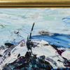 Ragnar Johansson (1913-1997), fjällandskap, olja på duk, monogramsignerad