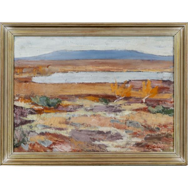 Sven Stålberg (1893-1973), fjällandskap, olja på duk, signerad