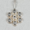 Halsband med hänge, silver, BeH