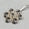 Halsband med hänge, silver, BeH