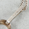 Halsband med hänge, silver, BeH