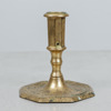Ljusstake, barock, mässing, 1700-tal