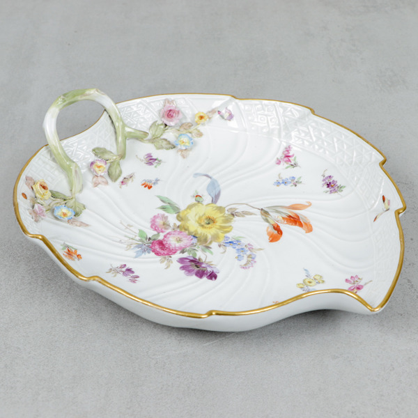 Skålfat, porslin, Meissen