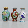 Prydnadsförmål, bla. cloisonné-arbeten, Kina, 7 delar