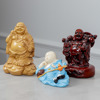 Buddha, 3 st, konstmassa