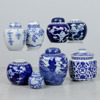 Bojaner, 8 st, porslin, Kina, 1900-tal