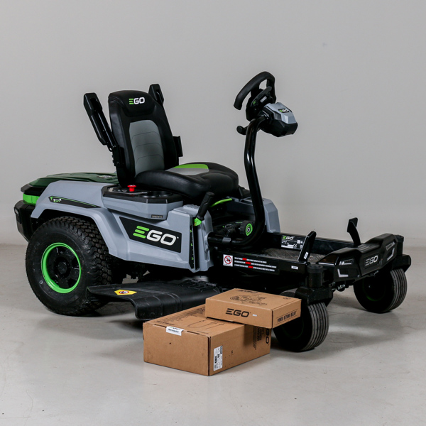 Åkgräsklippare, EGO Z6 Power+ ZT4200E-S, laddare, 4 batterier