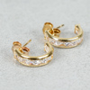 Örhängen, 1 par, Guld 18k, 1.5g