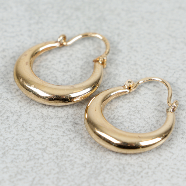 Örhängen, 1 par, Guld 18k, 2.2g