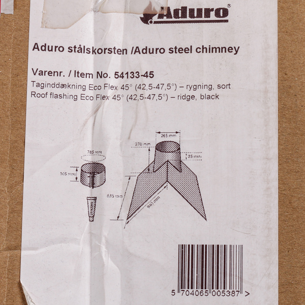 Takgenomföring, Aduro Eco Flex T 45o