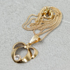 Halskedja med hänge, Guld 18k, 1.8g