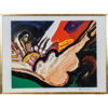 Bengt Lindström, "Venus fall", färgseriegrafi, signerad i trycket