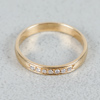 Diamantring, Guld 18k, 2.4g