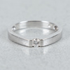 Diamantring, Guld 18k, 1.6g