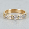 Diamantring, Guld 18k, 4.8g