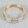 Diamantring, Guld 18k, 4.8g