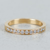 Diamantring, Guld 18k, 4.3g