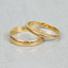Ringar, 2st, Guld 18k, 5.1g