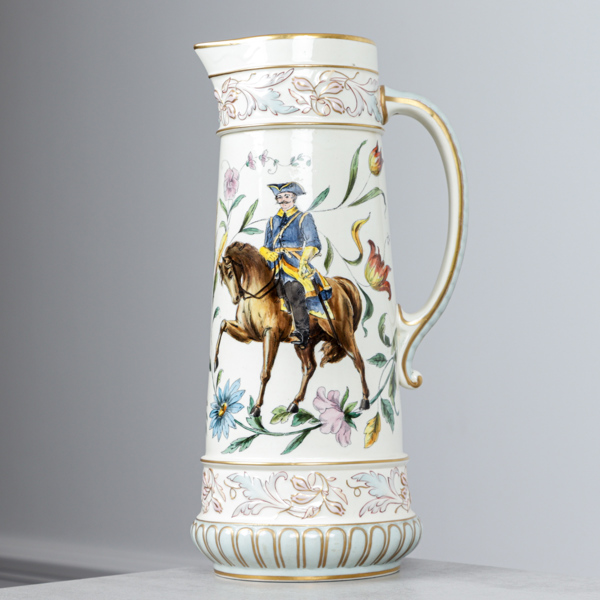 Kanna i porslin, Rörstrand, sekelskifte 1800/1900-tal
