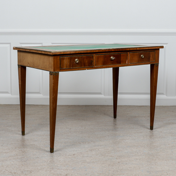 Skrivbord, Gustaviansk stil, 18/1900-tal, Mahogny