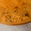 Salongsbord, Birger Ekman, "Världsdelarna", Mjölby Intarsia