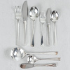 Besticksuppsättning, 80 delar, Eric Löfman, silver