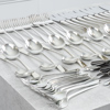 Besticksuppsättning, 80 delar, Eric Löfman, silver
