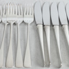 Besticksuppsättning, 80 delar, Eric Löfman, silver