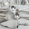 Besticksuppsättning, 80 delar, Eric Löfman, silver