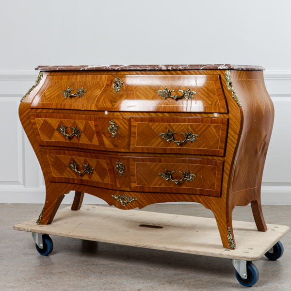 Byrå, Rokokostil, 1900-talets mitt