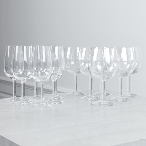 Vinglas, 6+6 st, "Bouquet", Signe Persson Melin, Kosta Boda