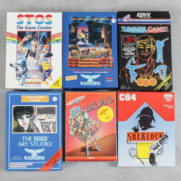 Commodore 64-spel, 6 delar