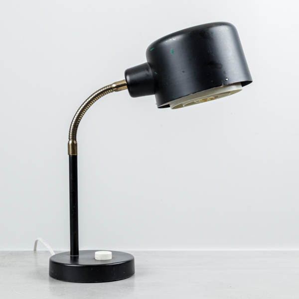 Bordslampa, "Elidus", plåt, Danmark