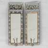 David Wretling, Ljuslampetter, Swedish Grace, 1 par, tenn, spegelglas, 1920/30-tal