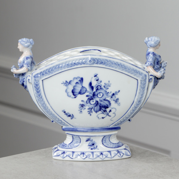 Tulpan- / bukettvas, porslin, Royal Copenhagen