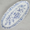 Stort fat, lökmönster, porslin, Meissen 