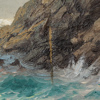 Alexander Dzigurski (1911-1995), "Nervi", olja på duk, signerad och daterad , 1949