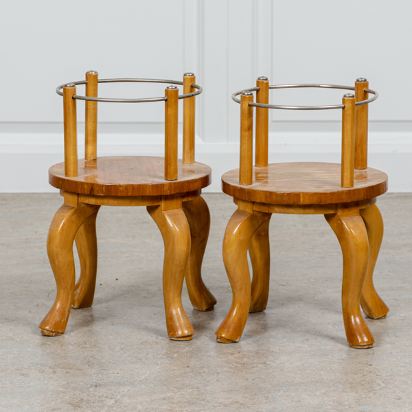 Piedestaler, 1 par, 1900-talets senare del