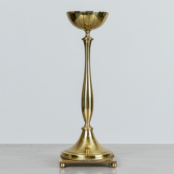 Gunnar Ander, ljusstake, mässing, Ystad Metall