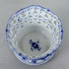 Vas, Musselmalet, helblond, modell 1/1015, Royal Copenhagen, Danmark