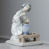 Figurin, "Geshia", porslin, Lladro, Spanien