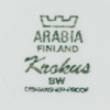 Esteri Tomula, teservis, för 6 personer, "Krokus", porslin, Arabia, Finland