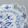 Bricka, "Lökmönster", porslin, Meissen, 1900-tal
