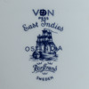 Servisdelar, "Ostindia", 9 delar, porslin, Rörstrand