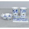 Meissen, 4 delar, "Lökmönster", porslin
