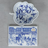 Meissen, 4 delar, "Lökmönster", porslin
