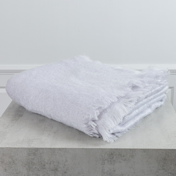Pläd, Yves Delorme, mohair, Frankrike 