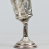 Nubbeglas, 6st, silver och glas