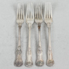Gafflar, 4st, silver, 108g, K. Andersson